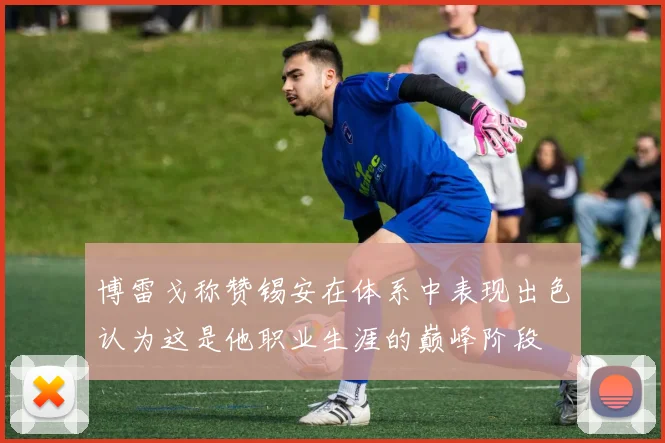 博雷戈称赞锡安在体系中表现出色认为这是他职业生涯的巅峰阶段